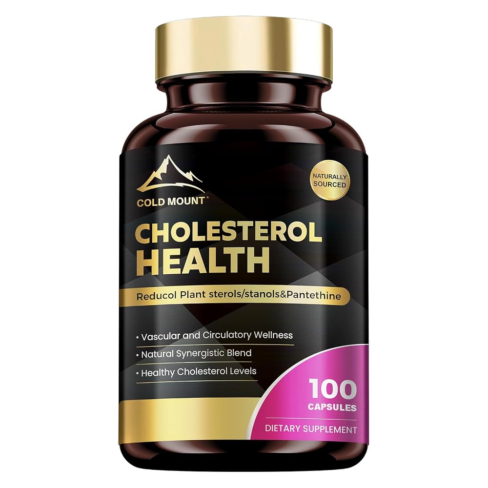 MEGNETA Cholesterol Support Supplement with Plant Sterols & Pantethine