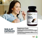 Sunfood Superfoods Raw Shilajit Capsules - 90 Capsules - image 2