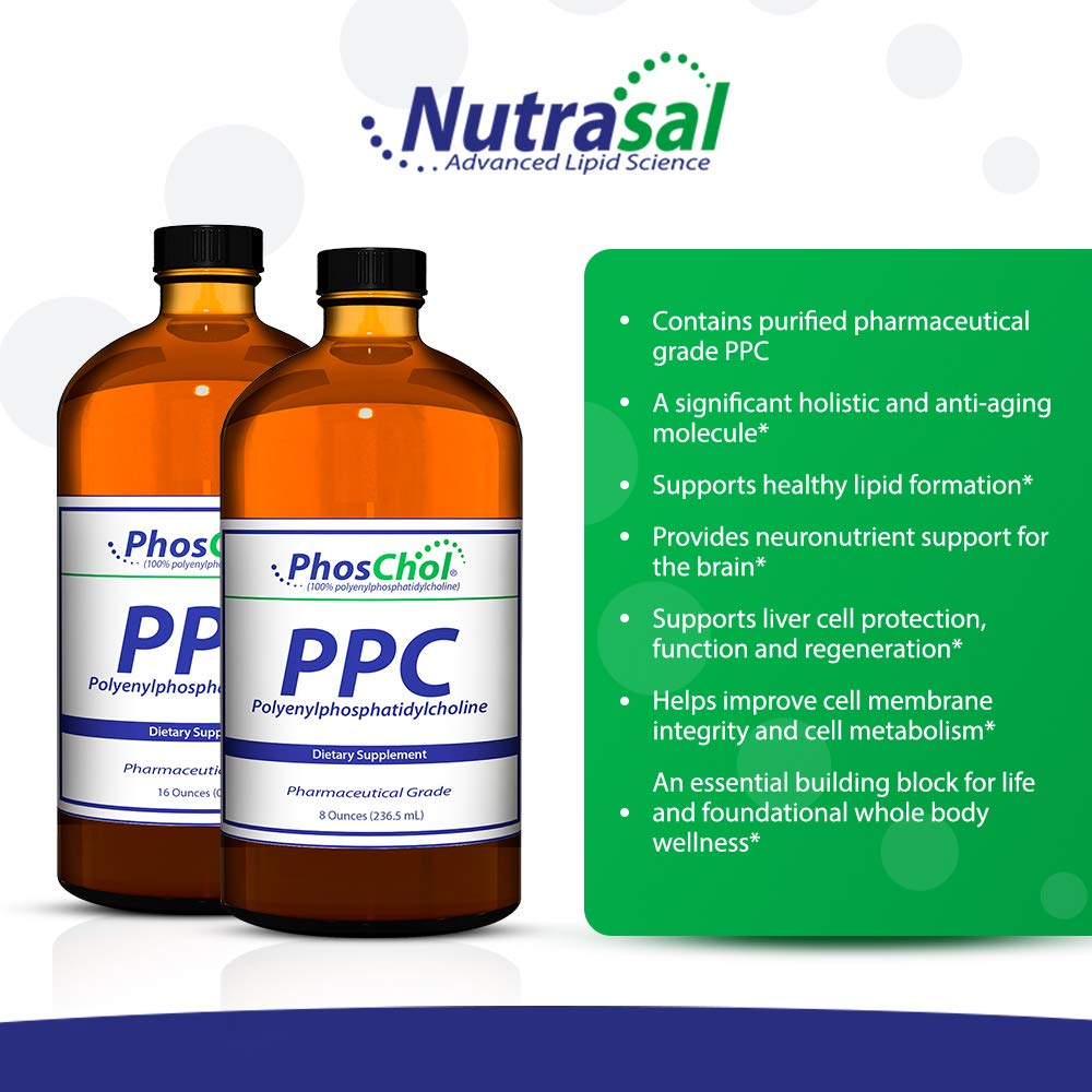 Nutrasal PhosChol PPC Polyenyl Phosphatidylcholine Choline Supplement - 16 Fl Oz - image 3