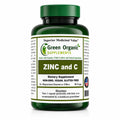 Green Organic Supplements Zinc and C - 90 Count