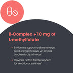 MethylPro B Complex with L-Methylfolate 10 mg - 30 Capsules - image 5