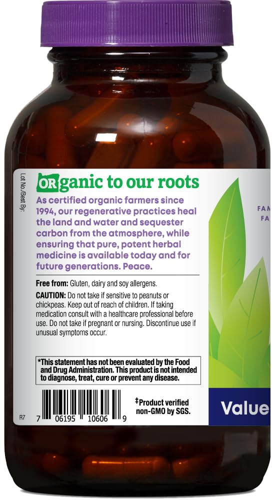 Oregon's Wild Harvest Organic Astragalus Capsules - 180 Count - image 3