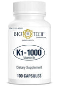 Bio-Tech Pharmacal K1-1000 Vitamin K1 - 300 Capsules (3 Pack)