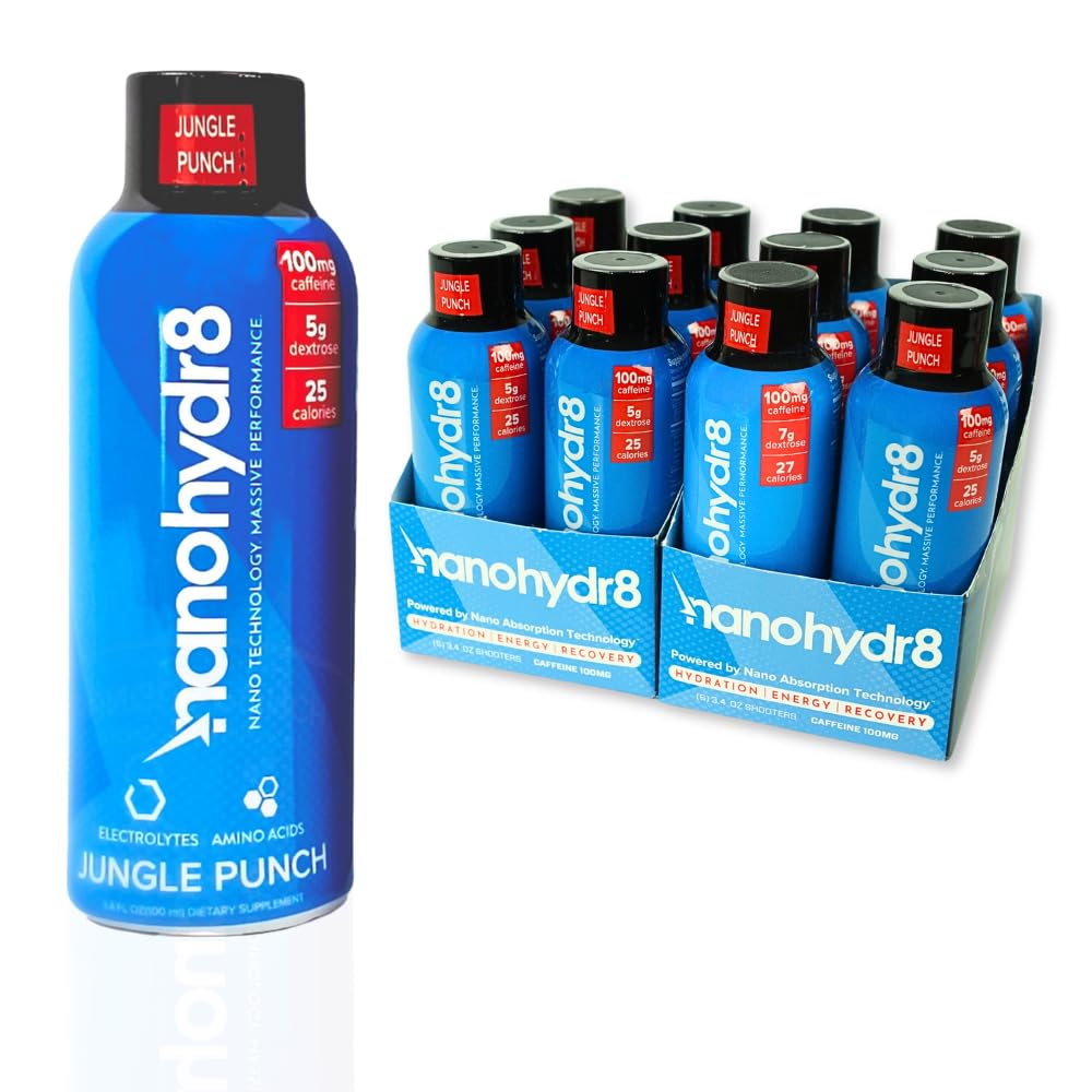 Nanohydr8 Workout Energy Drink with Nanotechnology for Fast Hydration