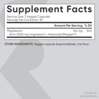 Sports Research Magnesium L-Threonate 2000mg - 90 Capsules - image 5