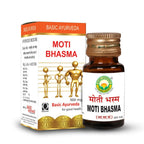 Generic Bhasma Moti Bhasma 500 mg Ayurvedic Supplement - Pack of 2 - image 3