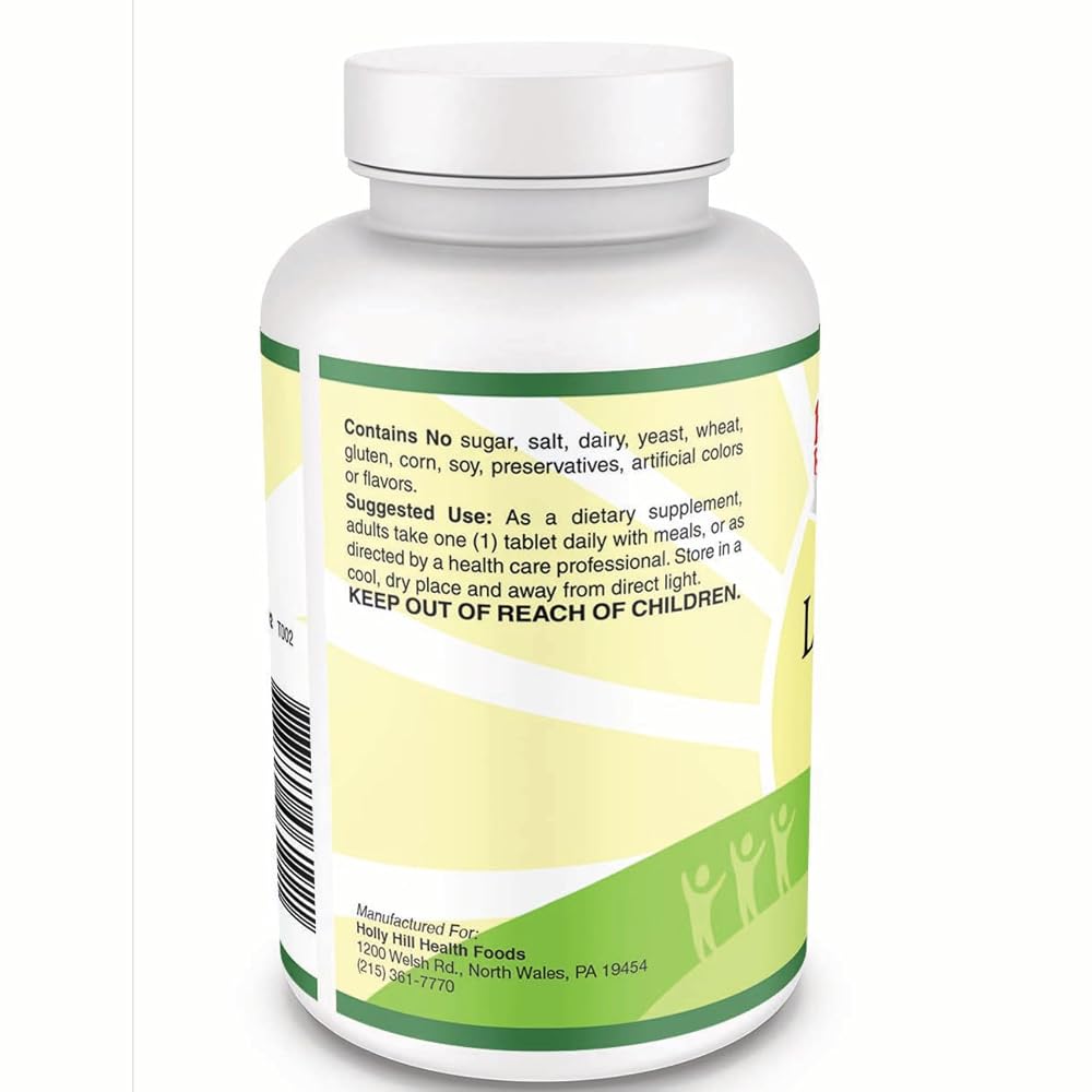 Holly Hill Health Foods L-OptiZinc Zinc 20 mg - 250 Tablets - image 4