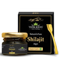 VEDIKROOTS Pure Shilajit Resin with Spoon - 2 Ounces