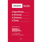 RXBAR Protein Bars, 12g Protein, Gluten Free Snacks, Strawberry, 22oz
