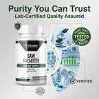 Probase Nutrition Saw Palmetto 500mg Prostate Support - 100 Capsules - image 3