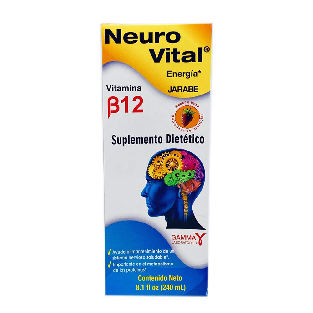 La Botica Imports Neuro Vital B12 Energy Syrup - 8 Fl Oz - image 2