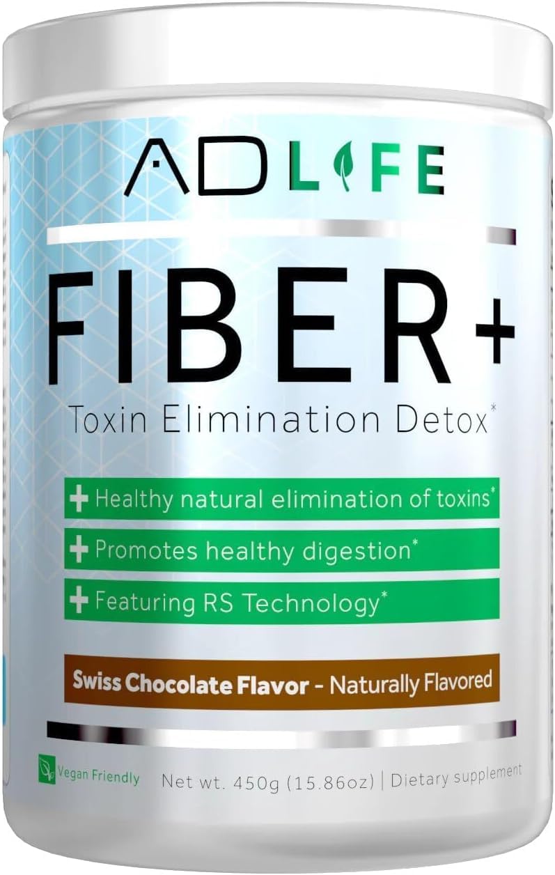 Project AD Fiber+ Digestive Supplement Powder - 30 Scoops