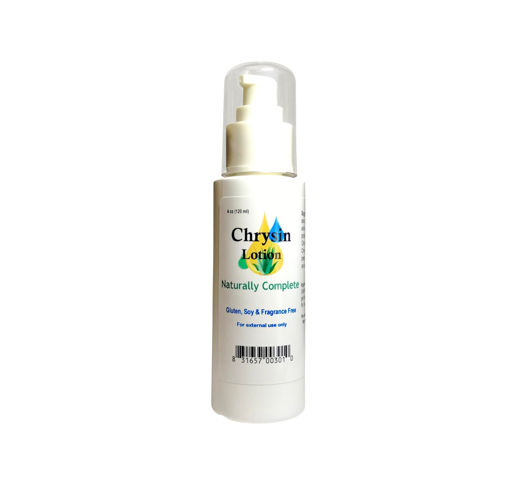 Naturally Complete Chrysin Cream for Men and Women - 4 oz