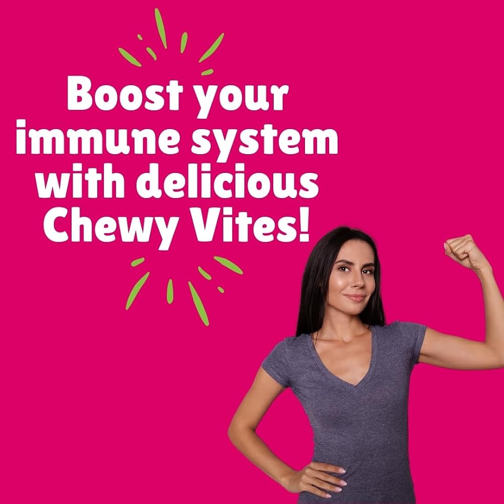 Chewy Vites Adult Super Immune Multivitamin Gummies - 60 Count - image 5