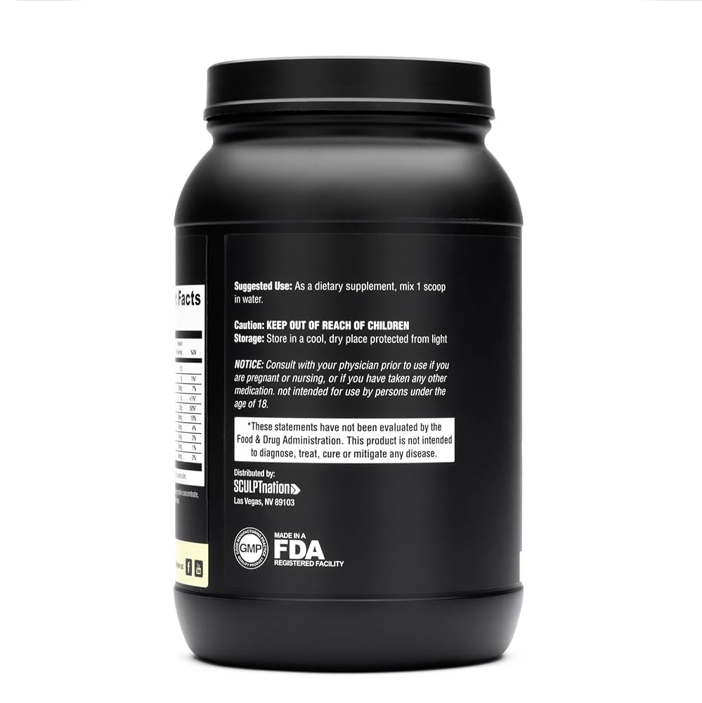 Sculpt Nation Whey Protein Powder Vanilla with BCAAs - 30 Servings - image 6