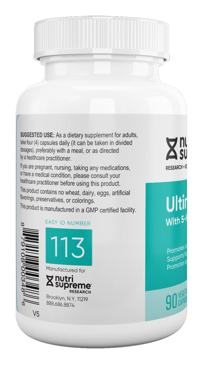 Nutri Supreme Ultimate Calm Capsules for Sleep Support - 90 Capsules - image 3