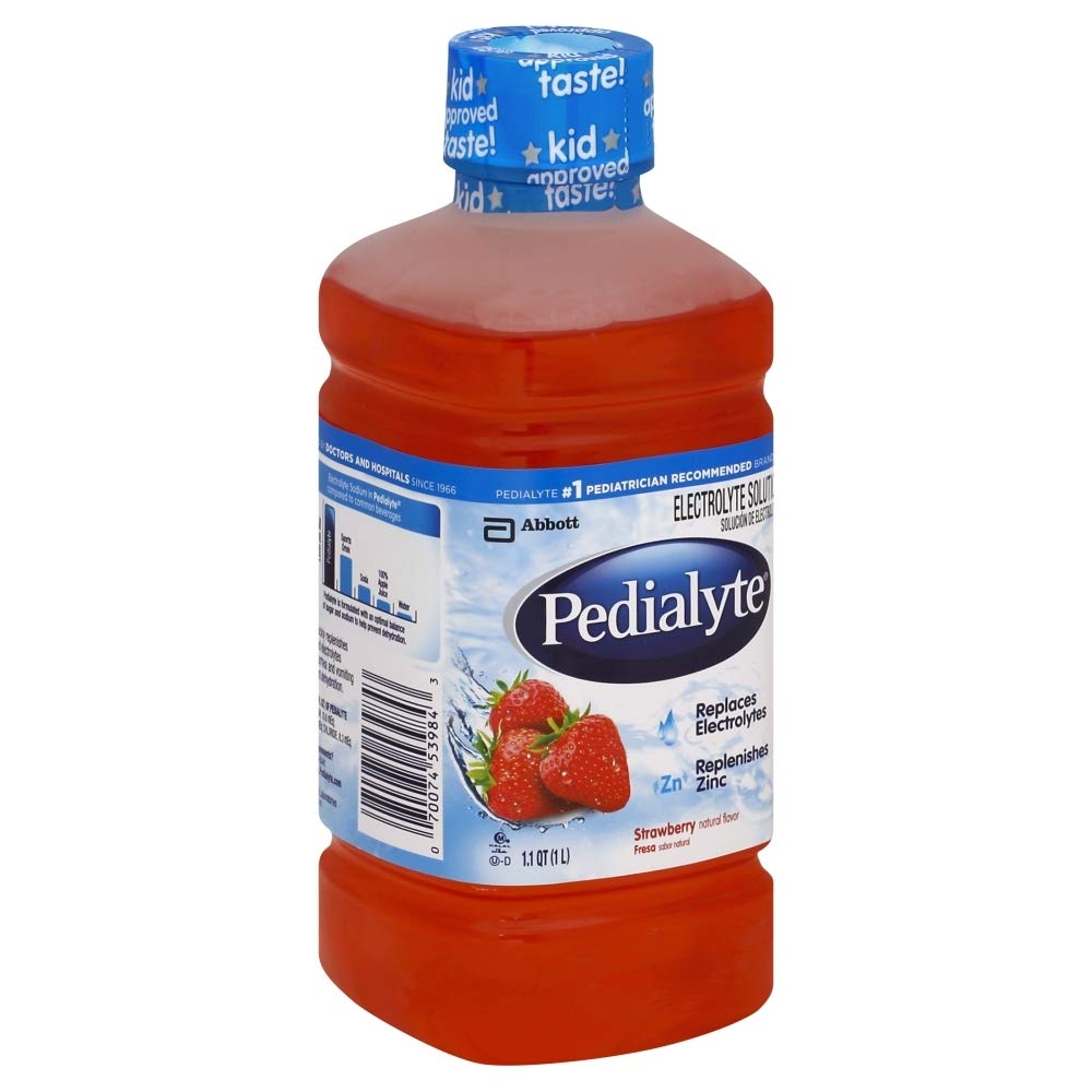Bristol Farms Pedialyte Strawberry Flavor Electrolyte Replacement - 33.8 Fl Oz