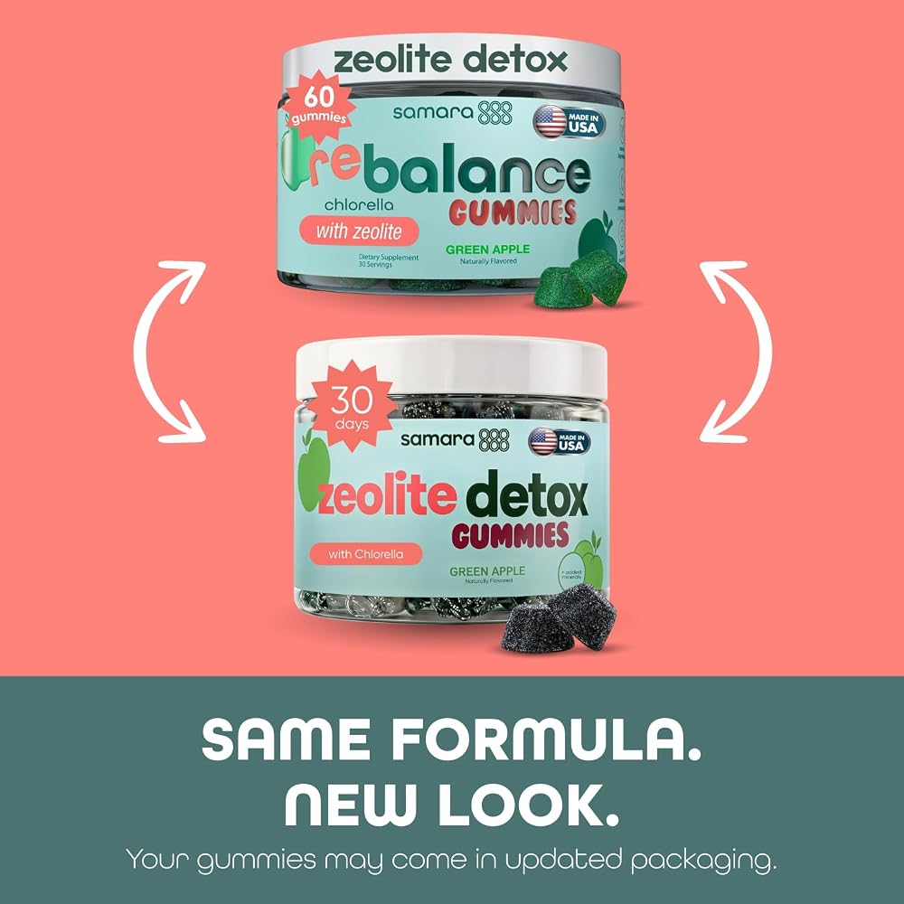 Samara 888 Zeolite Detox for Kids & Adults