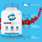 Gold Nutra SugarSwitch Capsules Glycogen Support - 3 Pack - image 3