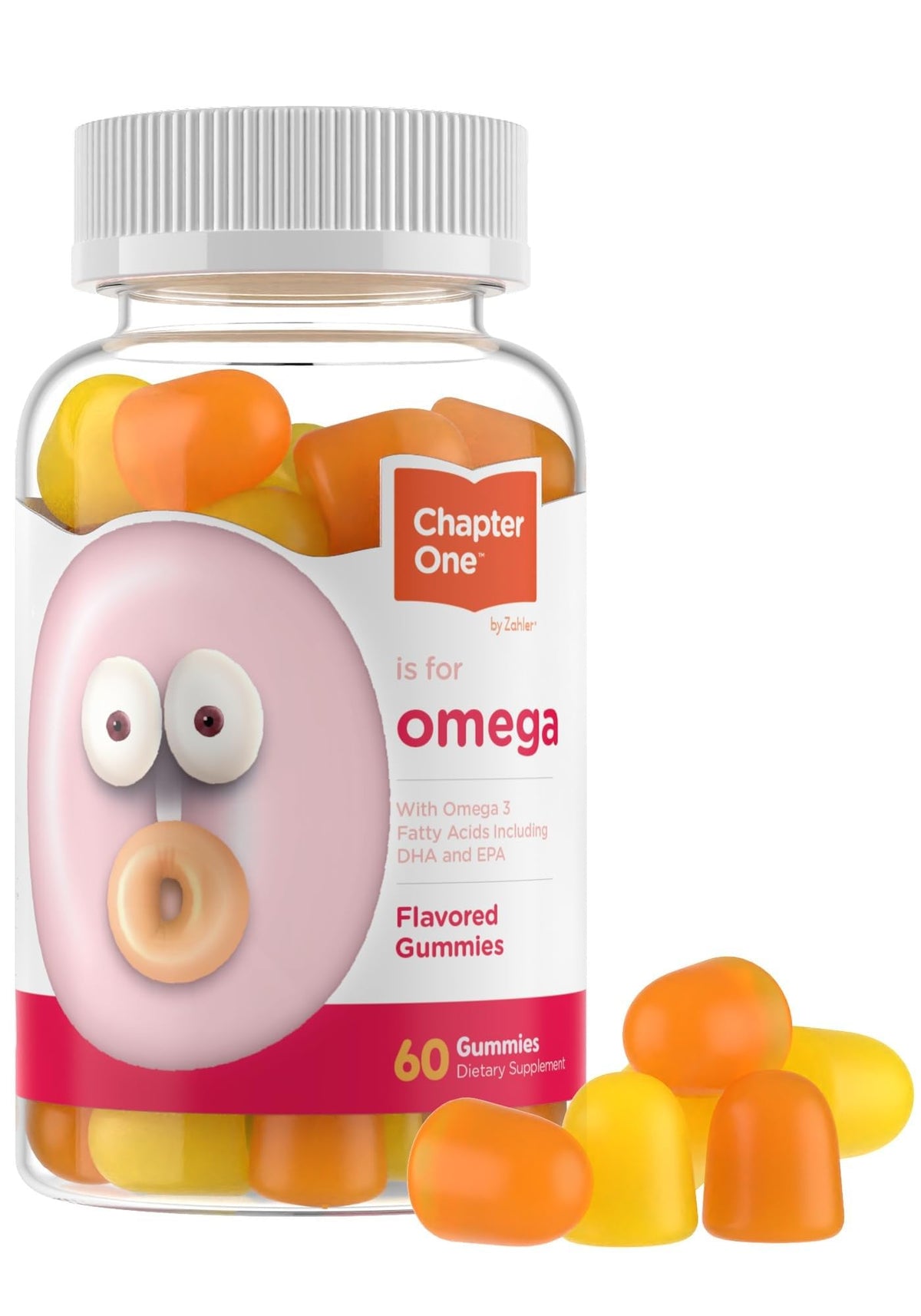 Zahler Chapter One Omega 3-6-9 Gummies for Kids - 60 Count