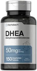 Horbäach DHEA 50mg Supplement - 150 Tablets