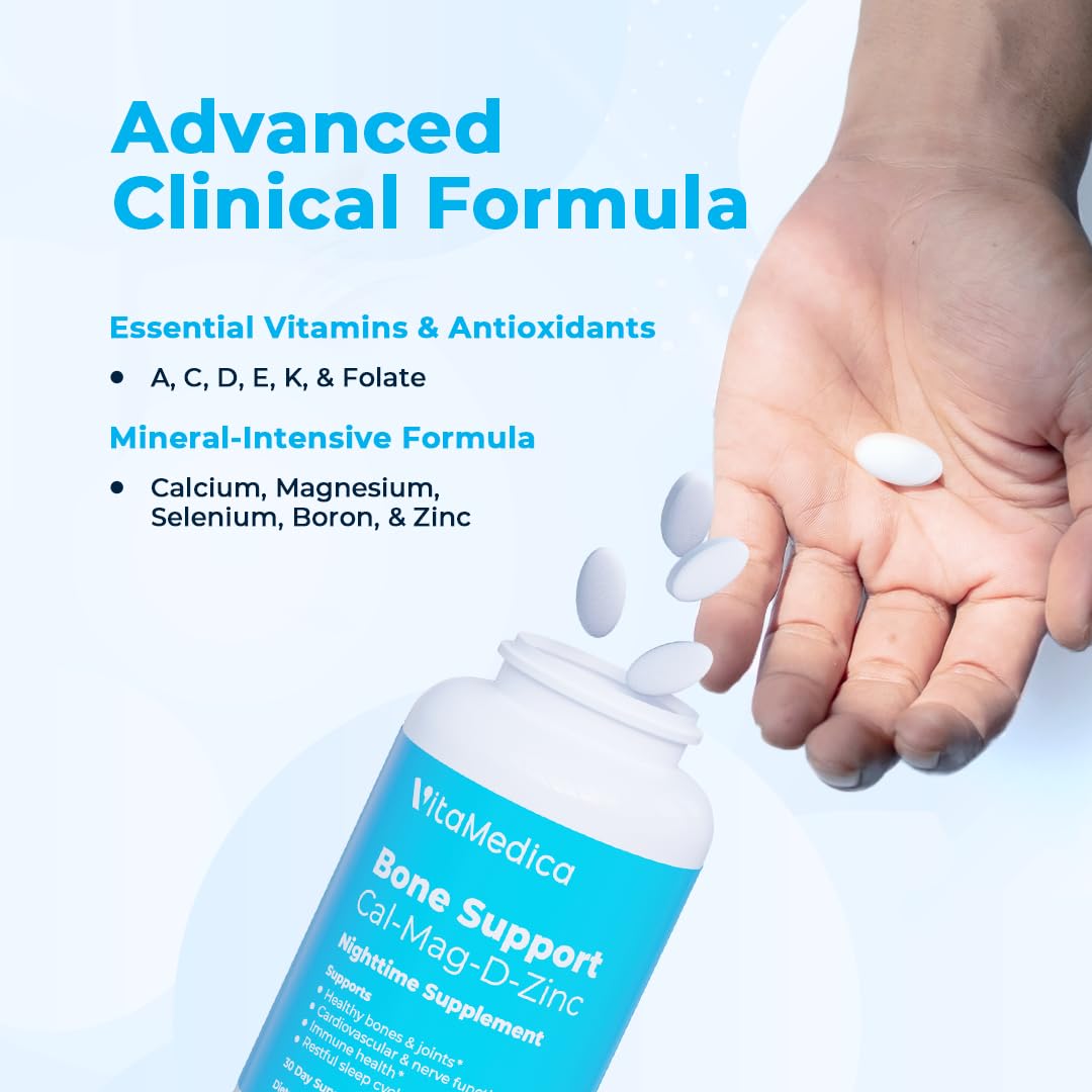 VitaMedica Bone Support Supplement - 90 Tablets - image 4