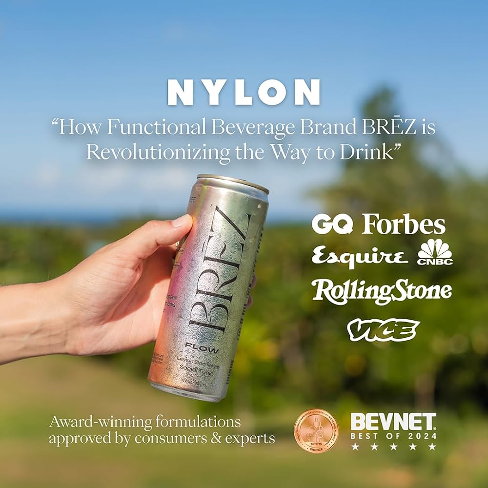 BREZ BRĒZ Lion's Mane Mushroom Drink