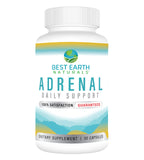 Best Earth Naturals Adrenal Support for Adults - 30 Capsules
