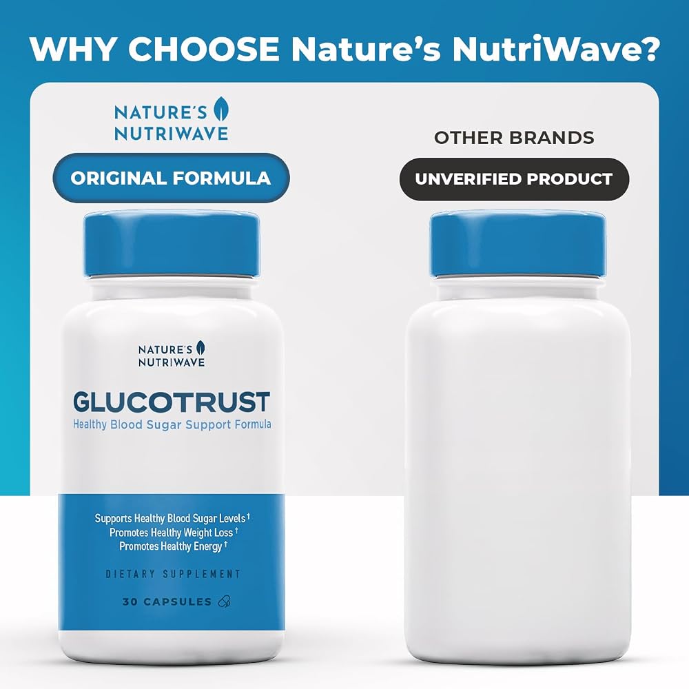 Nature’s NutriWave Glucotrust Capsules Supplement