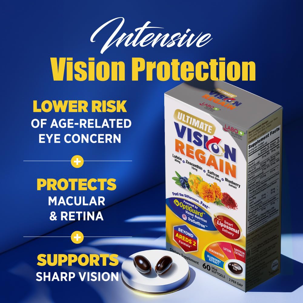 LABO Nutrition Ultimate VisionREGAIN Eye Vitamin - 60 Softgels - image 8