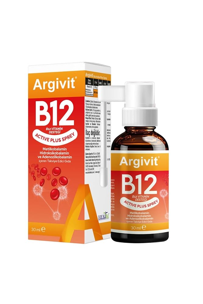 Argivit B12 Active Plus Spray Triple Form - 30 ml