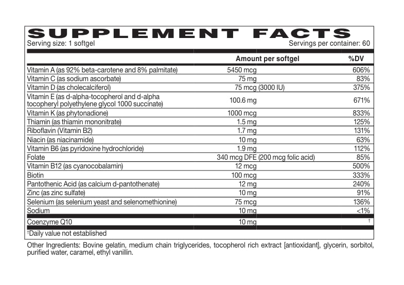 Snana DEKA's Plus Multivitamin Softgels - 60 Softgels - image 3