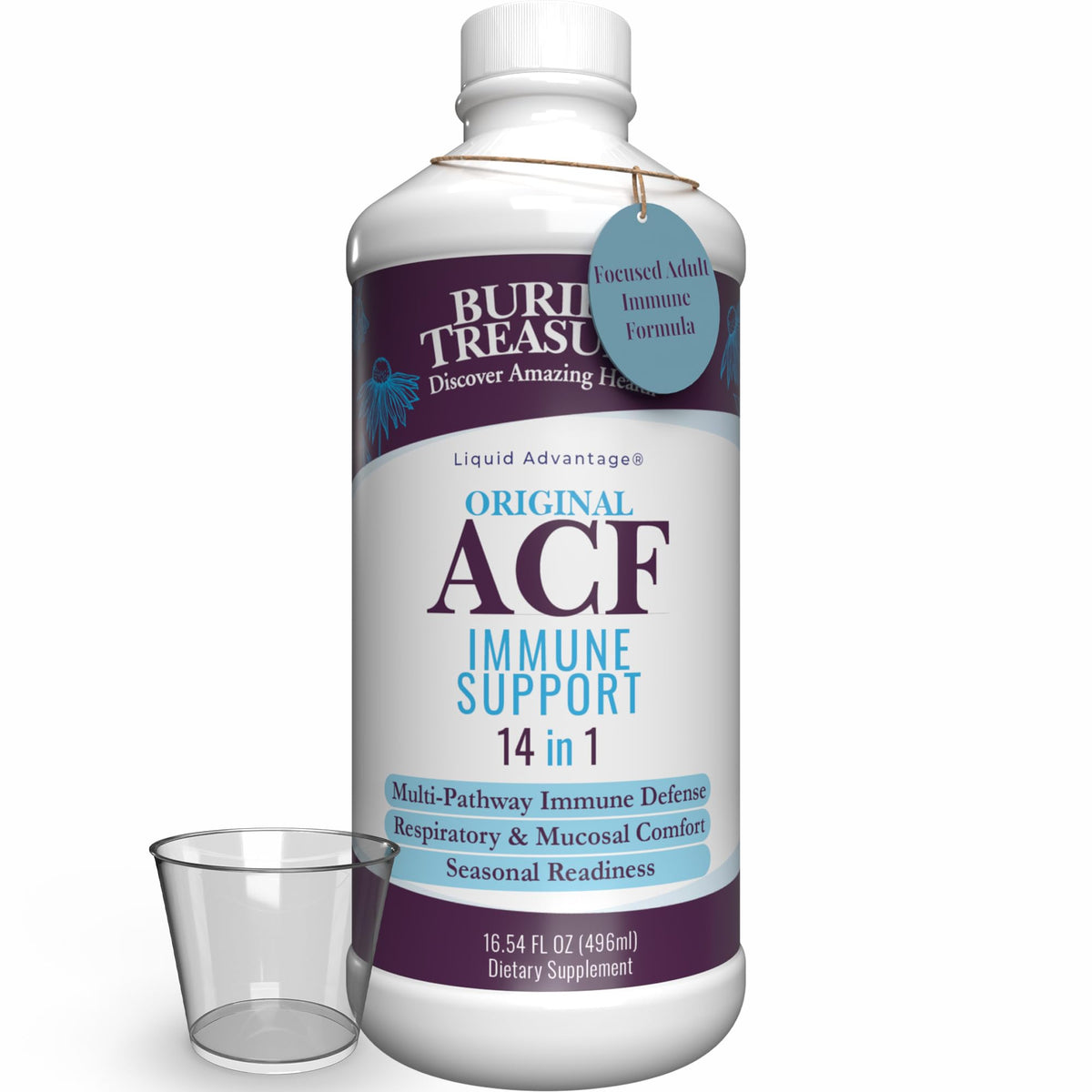 Buried Treasure ACF Immune Support Liquid - 16 oz