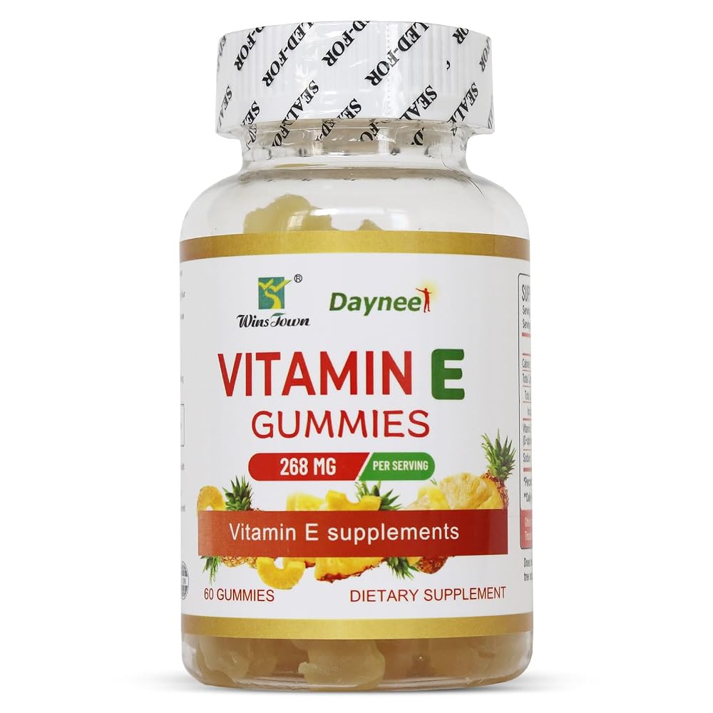 Wins Town Vitamin E Gummies 268mg (400 IU) Vegan - 60 Count