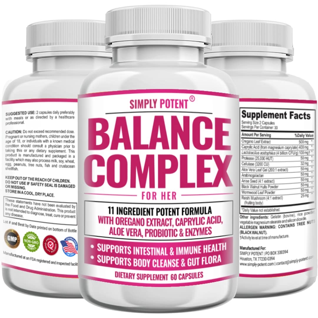 Simply Potent Balance Complex for Women 11-in-1 - 60 Capsules