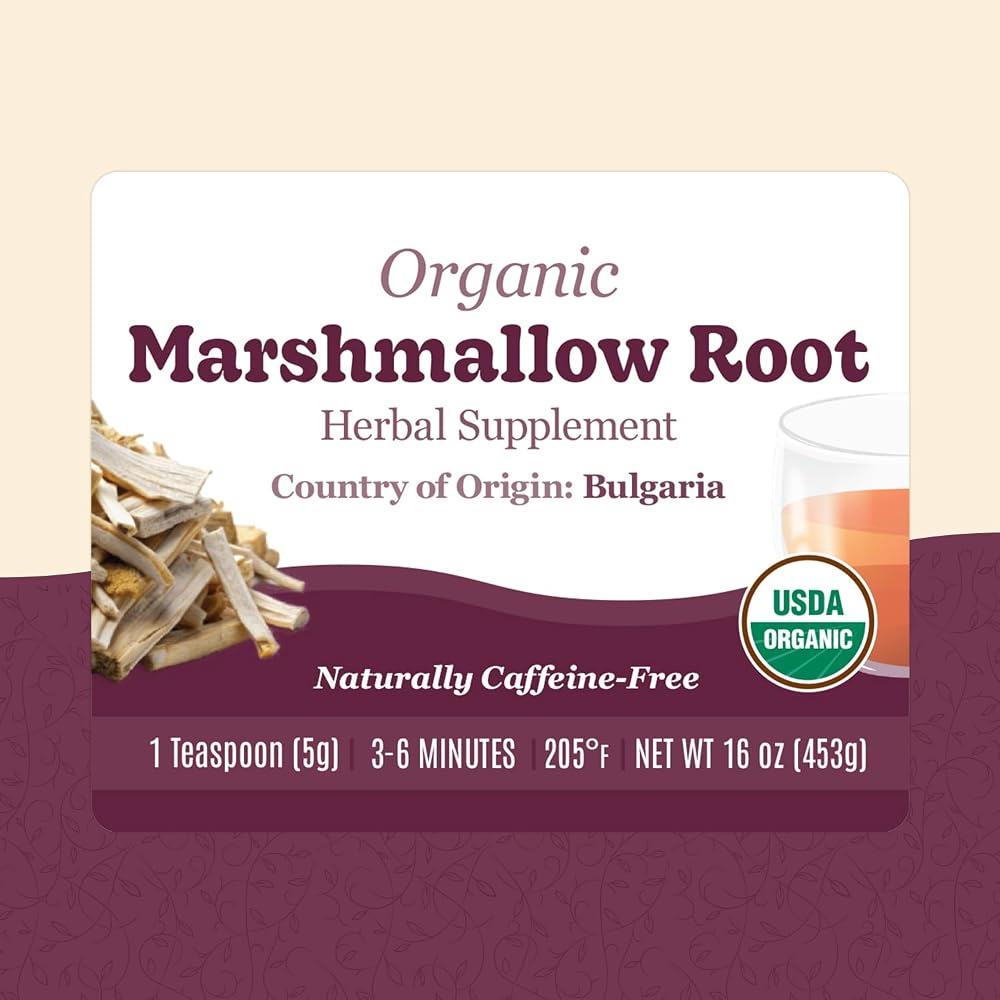 Organic Positively Tea Company Marshmallow Root Herbal Tea - 16 Ounce - image 4