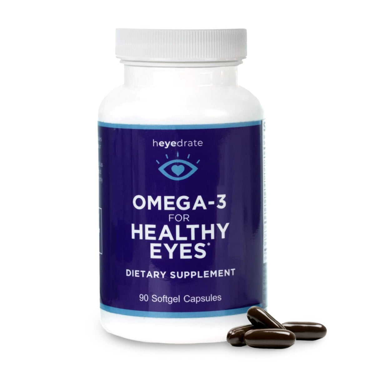 Heyedrate Eye Love Omega-3 Fish Oil for Healthy Eyes - 90 Softgels