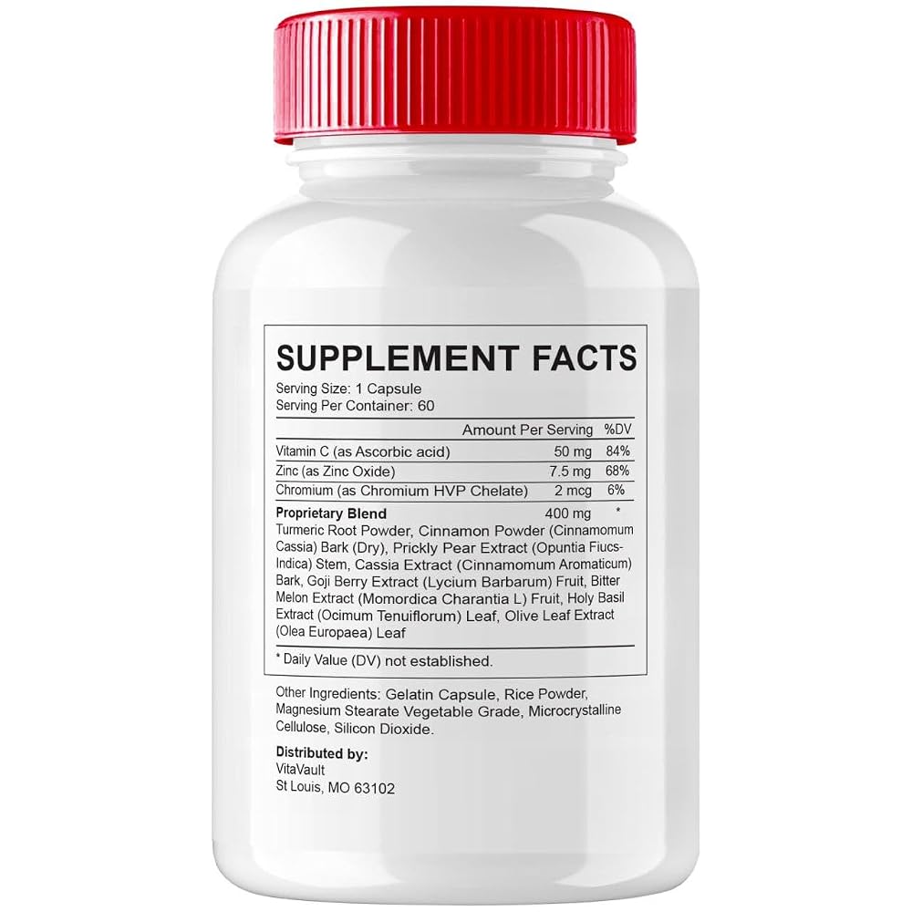 Vitavault GL-90 Blood Support Capsules - 120 Count - image 2