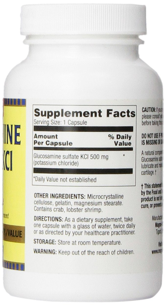 Optimum Glucosamine Sulfate KCl 500mg - 180 Capsules - image 2