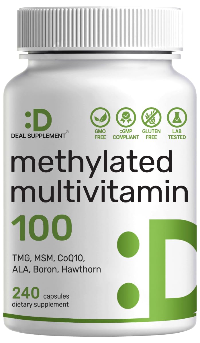 DEAL SUPPLEMENT Methylated Multivitamin - 240 Capsules
