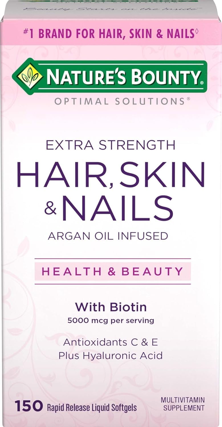 Nature's Bounty Optimal Solutions Biotin 5000 mcg - 400 Softgels