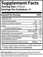 Conquest Nutrition ACV Plus 1000mg Apple Cider Vinegar Gummies - 60 Count - image 2