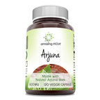 Amazing India Arjuna 500 mg - 120 Vegetarian Capsules
