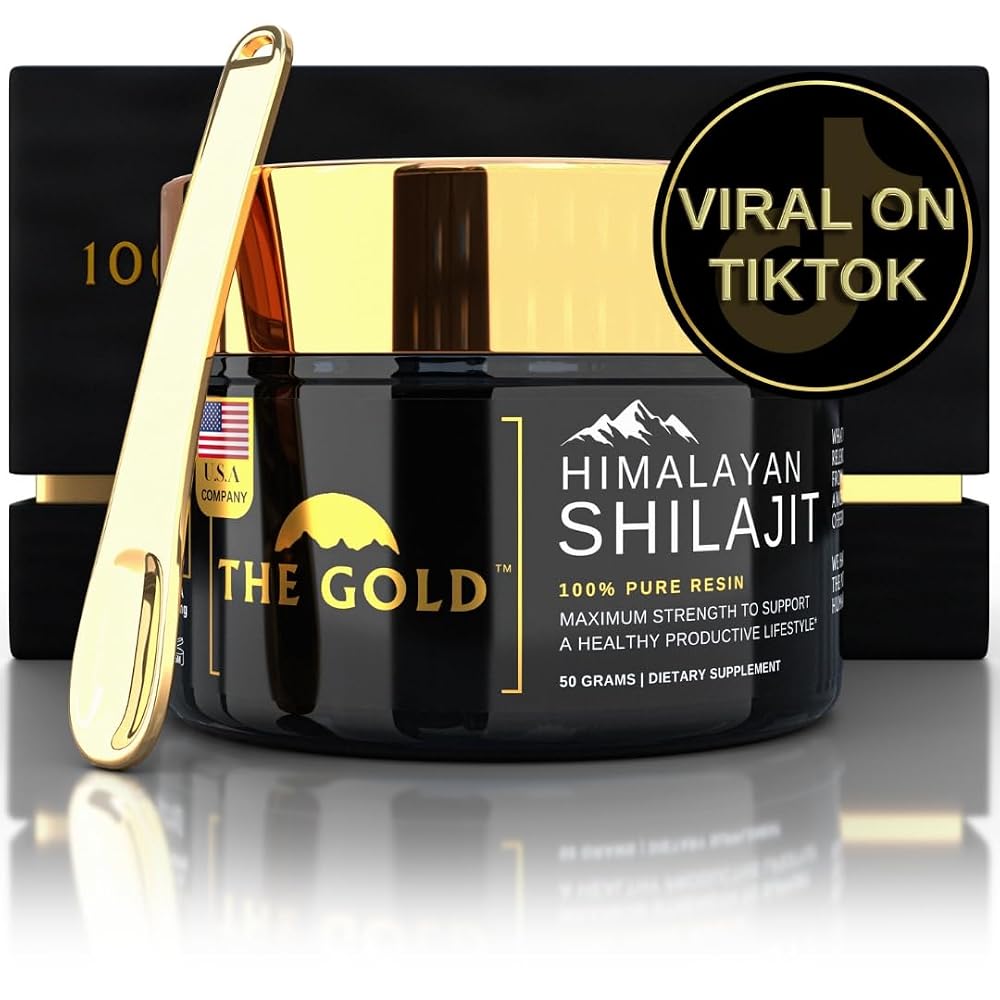 THEGOLD Shilajit Resin Pure Himalayan Organic - 50 Grams