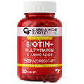 Carbamide Forte Biotin Supplement with 50 Multivitamins - 90 Tablets