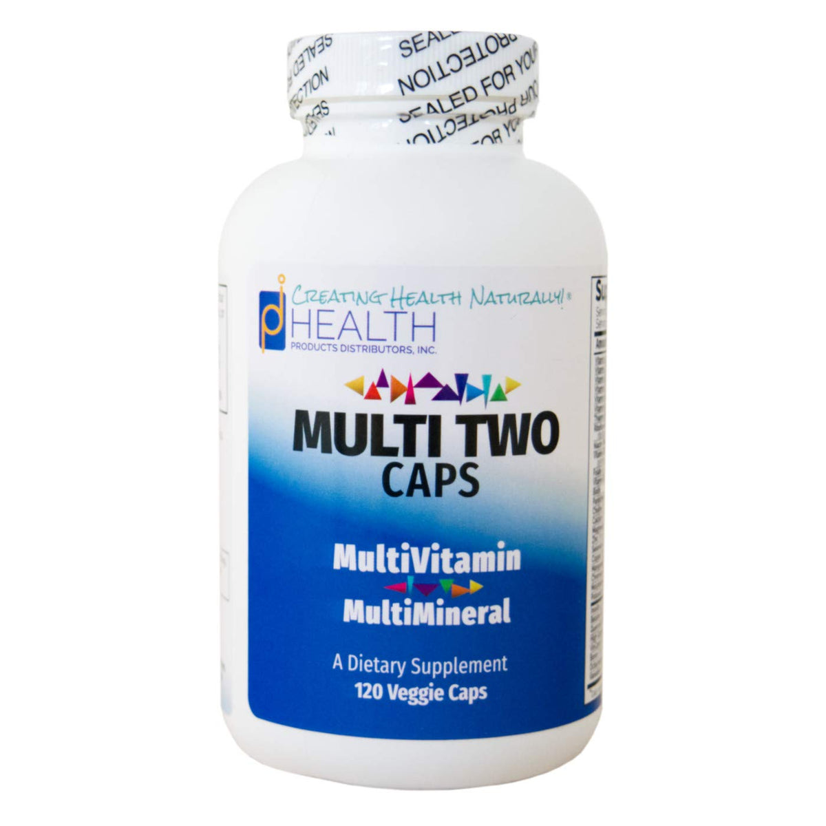 PDI Health Multi Two Advanced Multivitamin - 120 Vegetarian Capsules