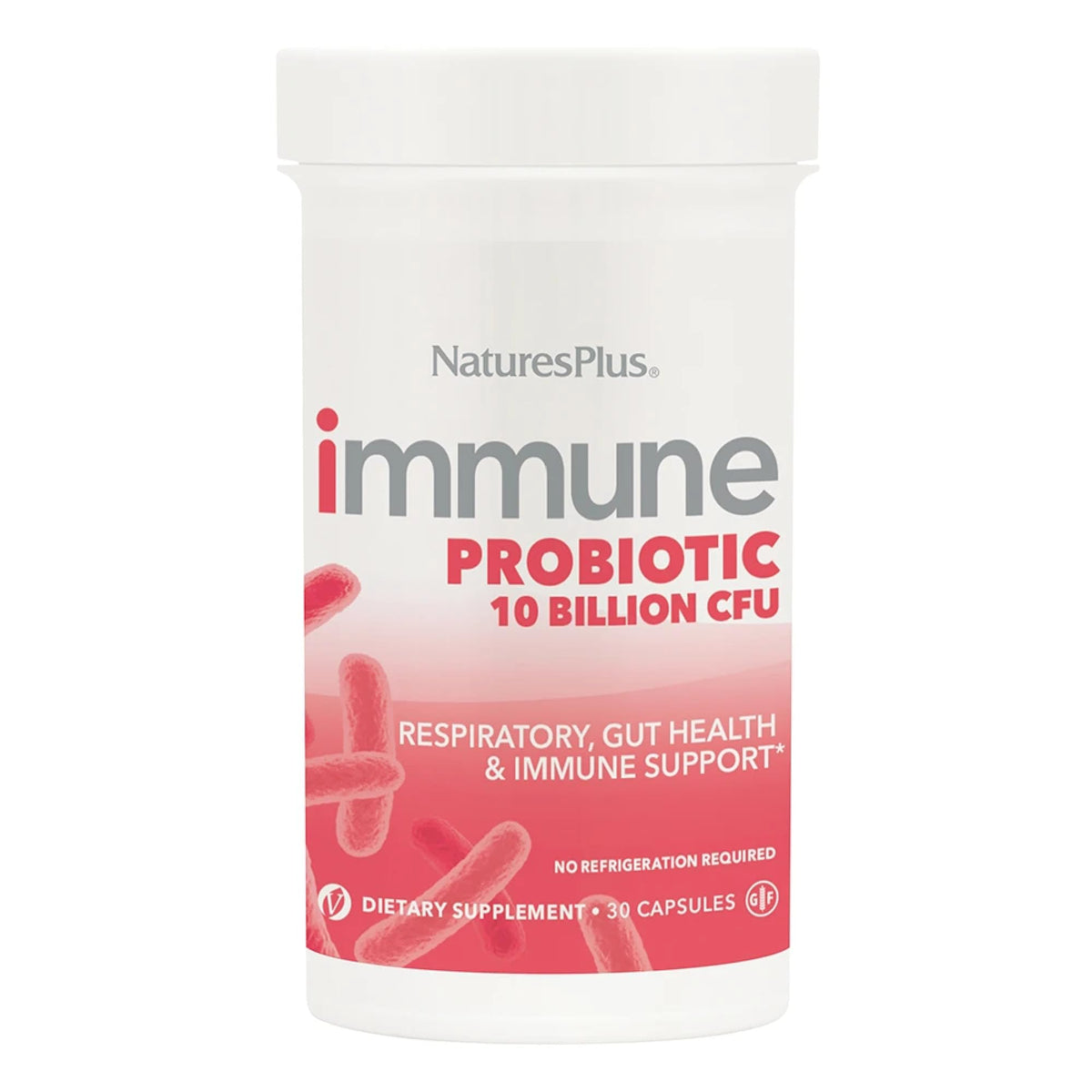 Nature's Plus Immune Probiotic 10 Billion CFU - 30 Capsules