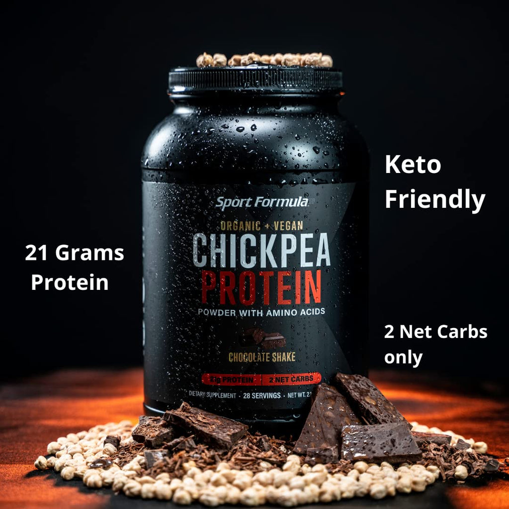 Sport Formula 99 Chickpea Protein Powder, Vegan - 2.1 lb - image 2