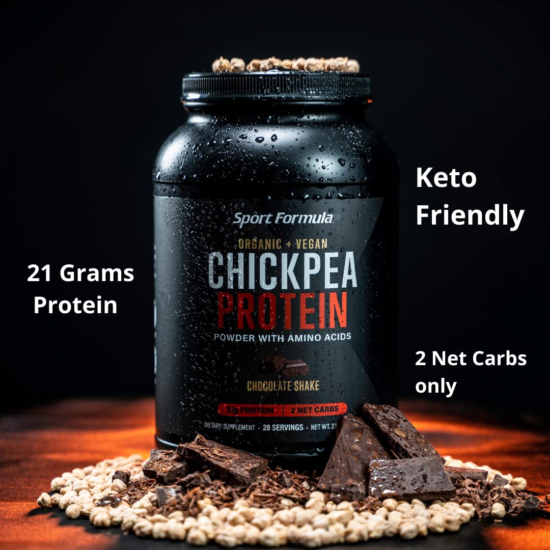 Sport Formula 99 Chickpea Protein Powder, Vegan - 2.1 lb - image 2