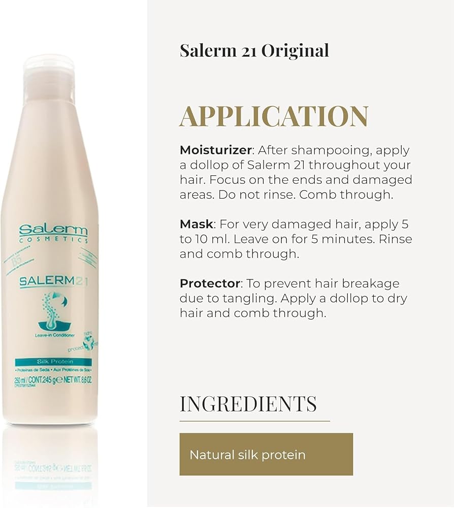 SALERM 21 B5 Silk Protein Rinse Conditioner - Pack of 2 - image 3
